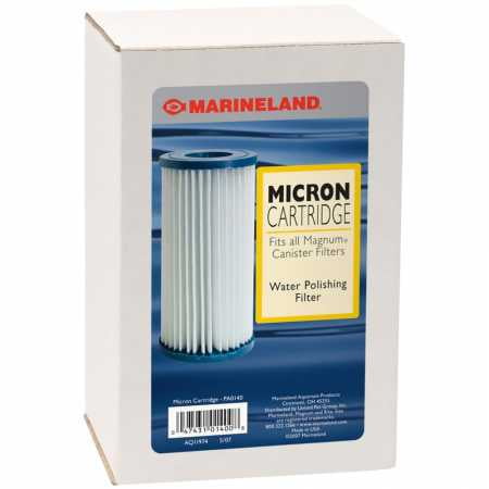 Free Ship MarineLand Micron Cartridge Fits All Magnum Canister Filters New Free Ship MarineLand Micron Cartridge Fits All Magnum Canister Filters New